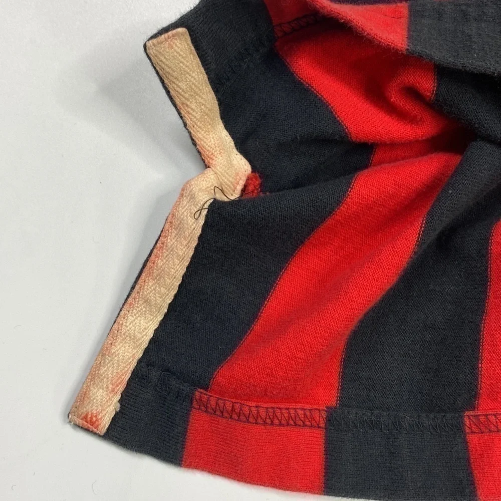 Vintage Field Gear Black Red Long Sleeve Polo Shirt 2X Korea - Picture 6 of 6